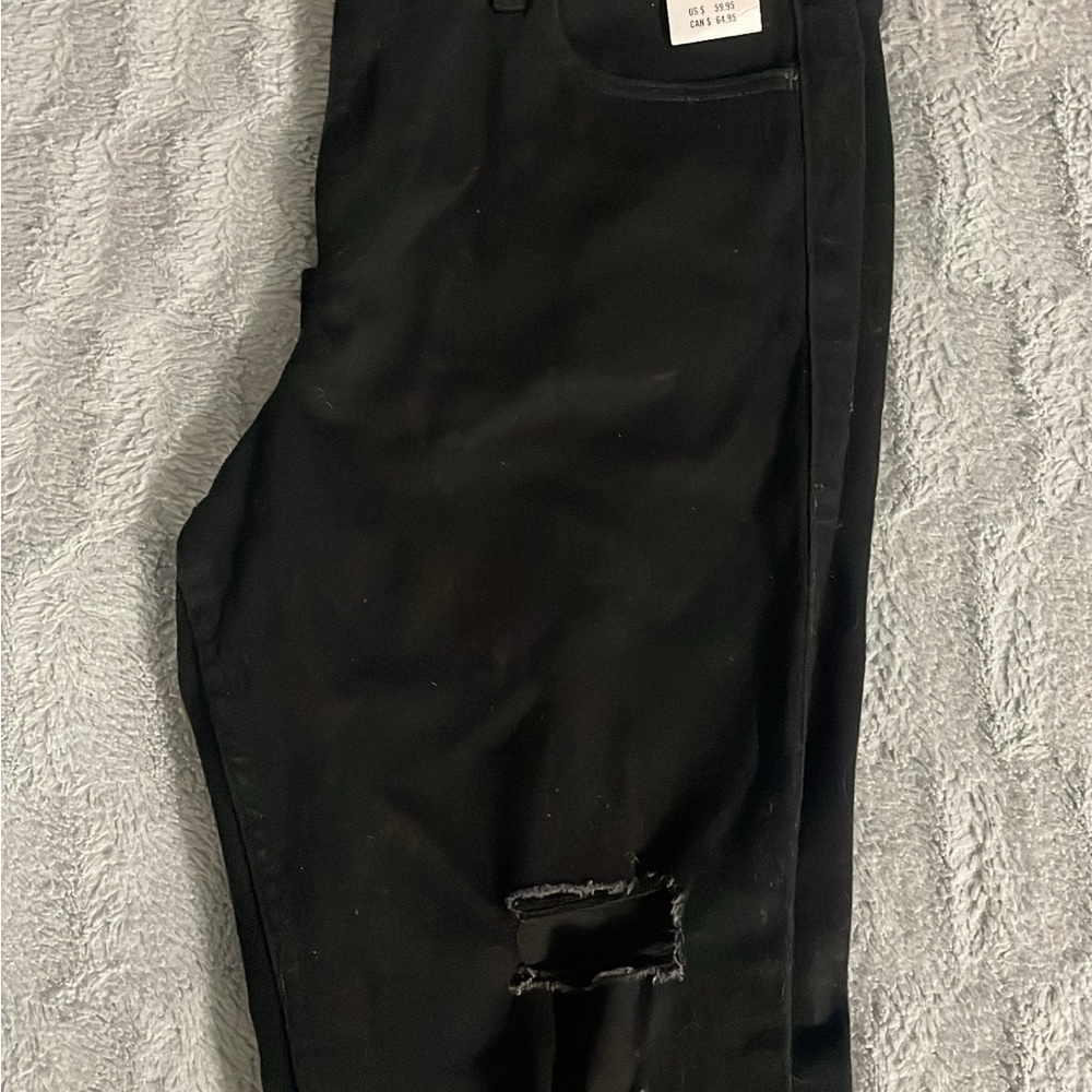 Hollister Black High Rise Super Skinny Jeans